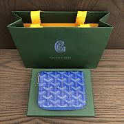 Goyard Matignon Wallet Blue - 4