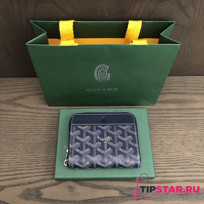 Goyard Matignon Wallet Navy blue - 1
