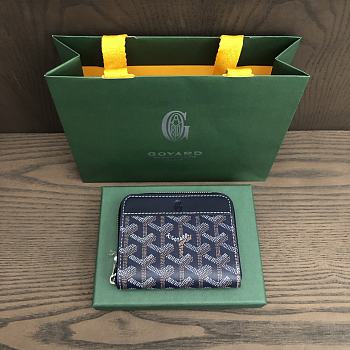 Goyard Matignon Wallet Navy blue