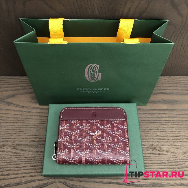 Goyard Matignon Wallet Burgundy - 1