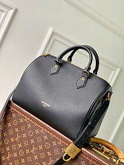 Louis Vuitton Speedy Soft 30 Grained Calf leather Black M24891 - 1