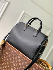 Louis Vuitton Speedy Soft 30 Grained Calf leather Black M24891 - 3