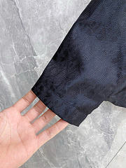 Dior Black Stand Collar Zip Jacket - 4