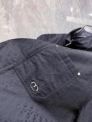 Dior Black Stand Collar Zip Jacket - 3