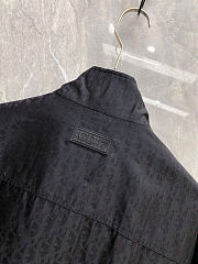 Dior Black Stand Collar Zip Jacket - 2