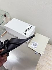 Loewe Flamenco Knot Mules Black Leather - 3