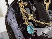 Louis Vuitton Alma BB Varnished cowhide leather Datewood - 5