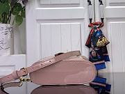 Louis Vuitton Vanity Chain Pouch Varnished cowhide leather pink - 4