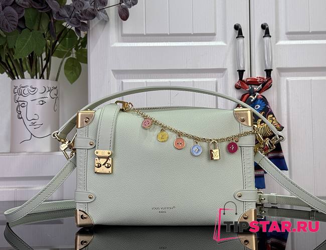 Louis Vuitton Side Trunk MM Calf leather Jade Green - 1
