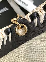 Chanel Small Cotton Shopping Tote - 2