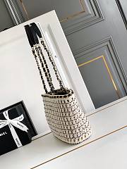 Chanel Small Cotton Shopping Tote - 4