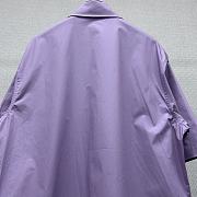 Louis Vuitton Short-sleeved shirt Lilac purple - 6