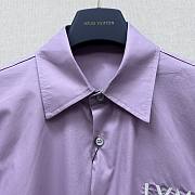 Louis Vuitton Short-sleeved shirt Lilac purple - 4