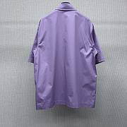 Louis Vuitton Short-sleeved shirt Lilac purple - 3