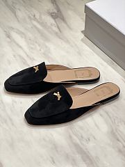 Dior Women's Shoes Baby Bow Mule In Black - 1