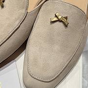 Dior Women's Shoes Baby Bow Mule In Cream - 5