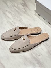 Dior Women's Shoes Baby Bow Mule In Cream - 4