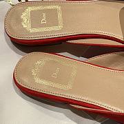 Dior Women's Shoes Baby Bow Mule In Red - 6