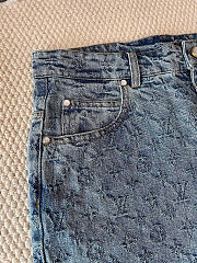 Louis Vuitton Women Blue Flared Jeans - 2