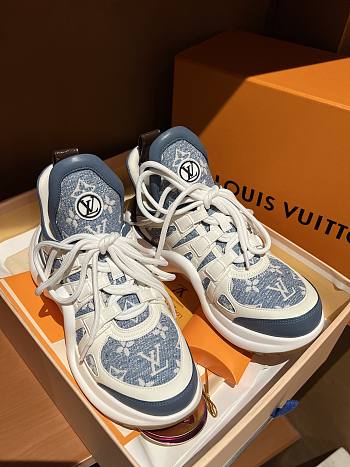 Louis Vuitton LV Archlight Trainers Women's Shoes Blue