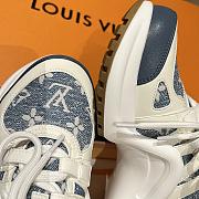 Louis Vuitton LV Archlight Trainers Women's Shoes Blue - 5