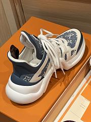 Louis Vuitton LV Archlight Trainers Women's Shoes Blue - 4
