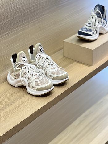 Louis Vuitton LV Archlight Trainers Women's Shoes Beige