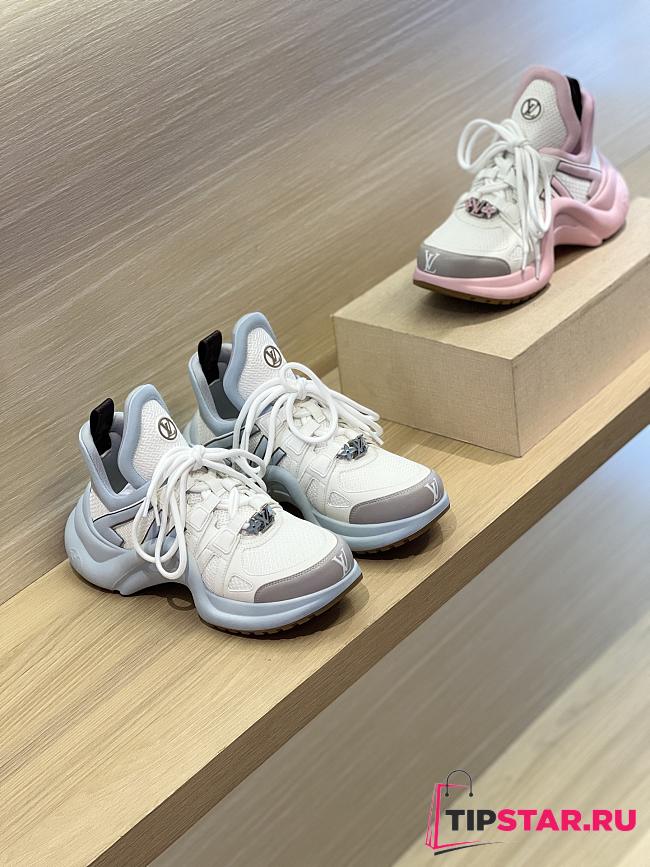 Louis Vuitton LV Archlight Trainers Women's Shoes Light Blue - 1