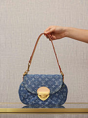 Louis Vuitton Sunset Bag Monogram Blue Denim - 4