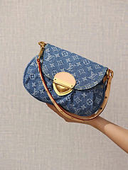 Louis Vuitton Sunset Bag Monogram Blue Denim - 3