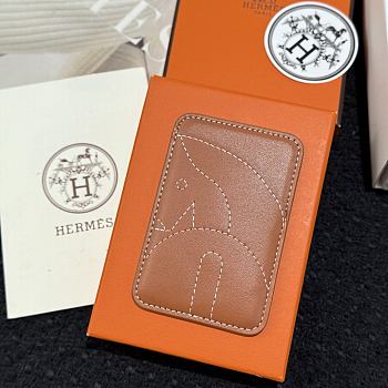 Hermès Horse MagSafe Magnetic Card Holder 07