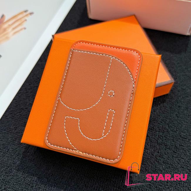 Hermès Horse MagSafe Magnetic Card Holder 02 - 1