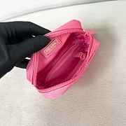 Prada Micro Re-Nylon pouch gold hardware Pink - 5