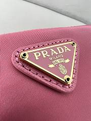 Prada Micro Re-Nylon pouch gold hardware Pink - 4