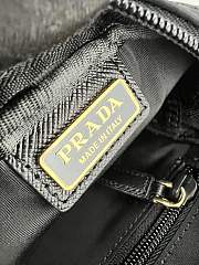 Prada Micro Re-Nylon pouch gold hardware Black - 4