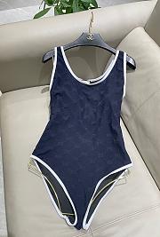 Gucci New jacquard one-piece swimsuit - 1