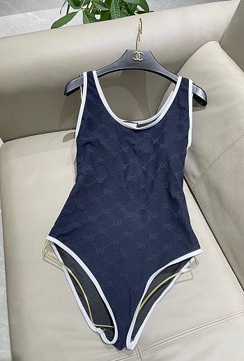 Gucci New jacquard one-piece swimsuit