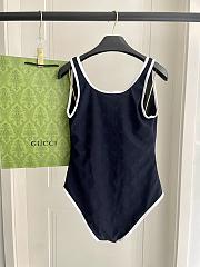 Gucci New jacquard one-piece swimsuit - 3