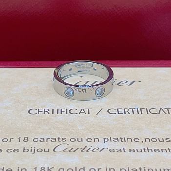 Cartier Diamond-Studded Ring