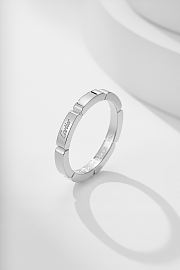 Cartier Maillon Panthère wedding band silver - 4