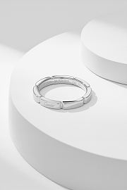Cartier Maillon Panthère wedding band silver - 3