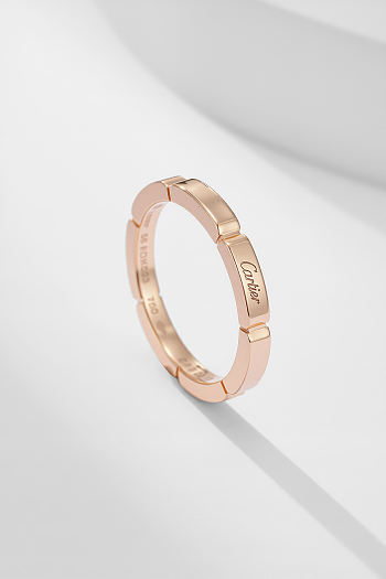 Cartier Maillon Panthère wedding band rosegold