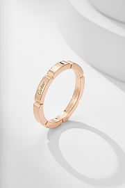 Cartier Maillon Panthère wedding band rosegold - 4
