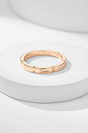 Cartier Maillon Panthère wedding band rosegold - 2