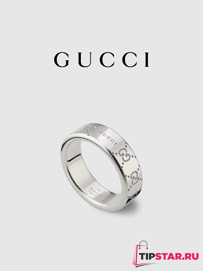 Gucci Signature series GG wide ring - 1