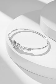 Chaumet Jeux de Liens diamonds silver bracelet - 3