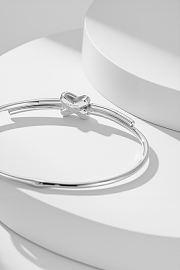 Chaumet Jeux de Liens diamonds silver bracelet - 2