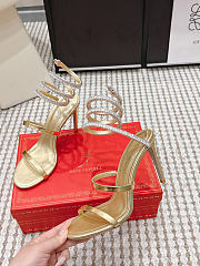 René Caovilla Cleo Butter Yellow Sandals 7.5 cm - 6