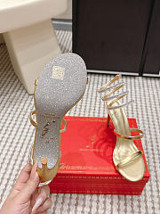 René Caovilla Cleo Butter Yellow Sandals 7.5 cm - 5