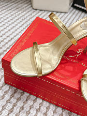 René Caovilla Cleo Butter Yellow Sandals 7.5 cm - 3